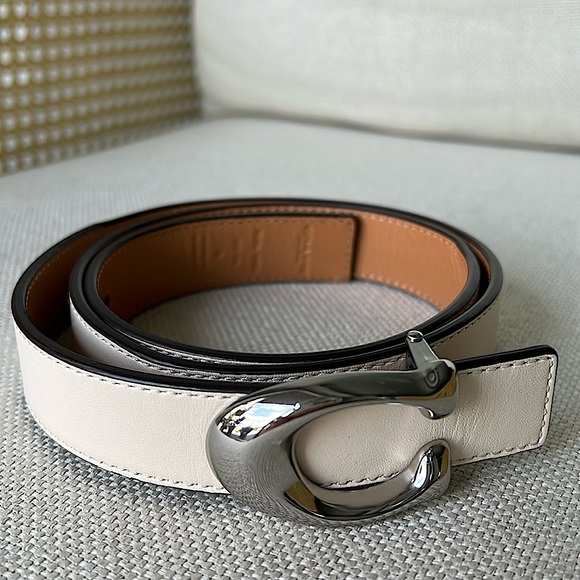 COACH leather belt - Picture 1 of 4